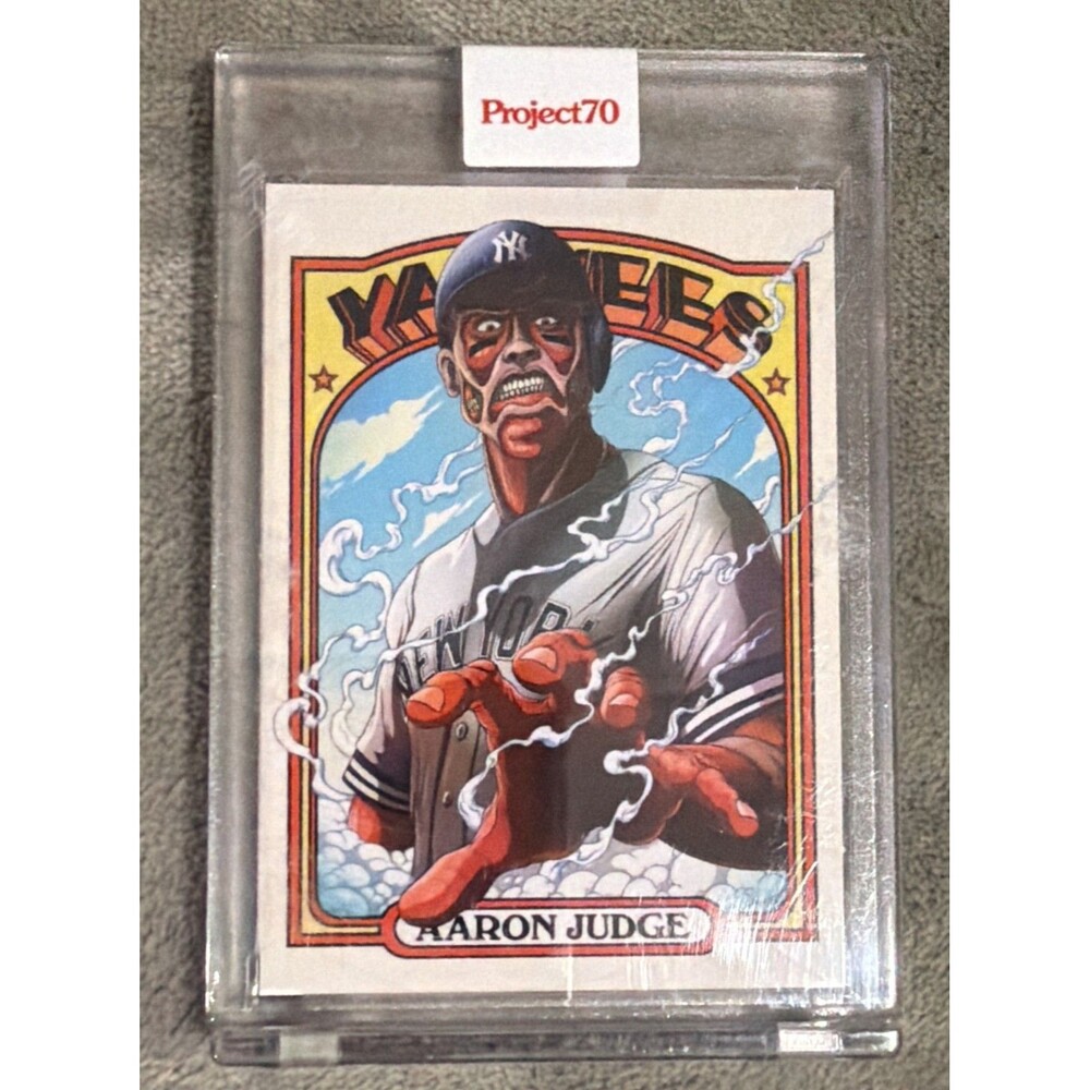 2021 Topps Project 70 - 1972 Topps Baseball Aaron Judge #635 1972 Topps Baseball
